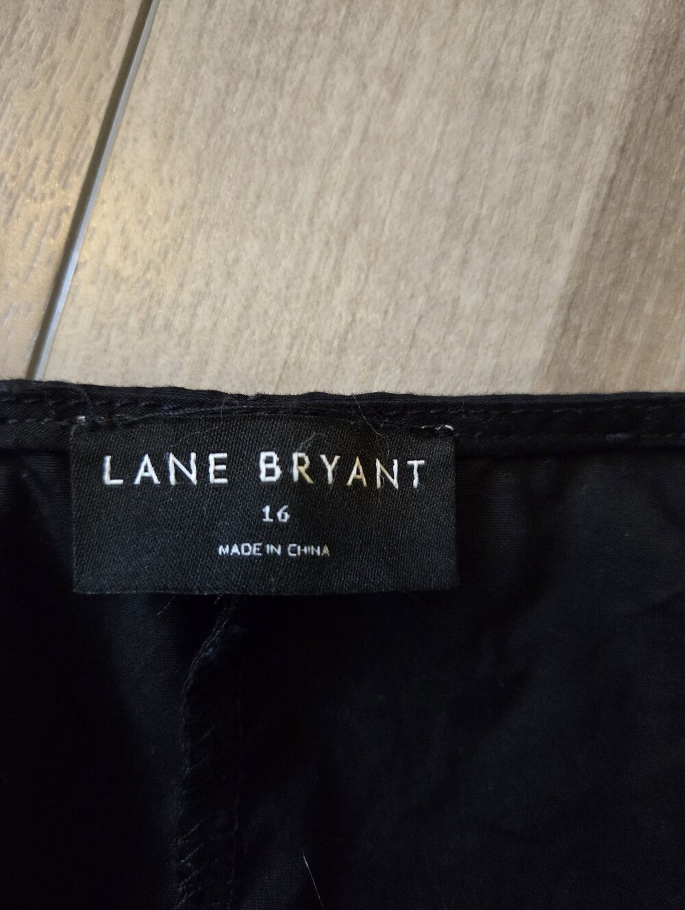 Lane Bryant Black Embroidered Midi Dress with White Floral Detail - Picture 3 of 7